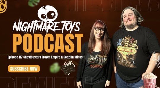 Listen to me and Bryan every Friday on the Nightmare Toys YouTube! Click here 👇🏻https://t.co/6wsZ7XAu9U<a href="/tag/horrorcommunity"class="tags"><span>#horrorcommunity</span></a><a href="/tag/nightmarepodcast"class="tags"><span>#nightmarepodcast</span></a>