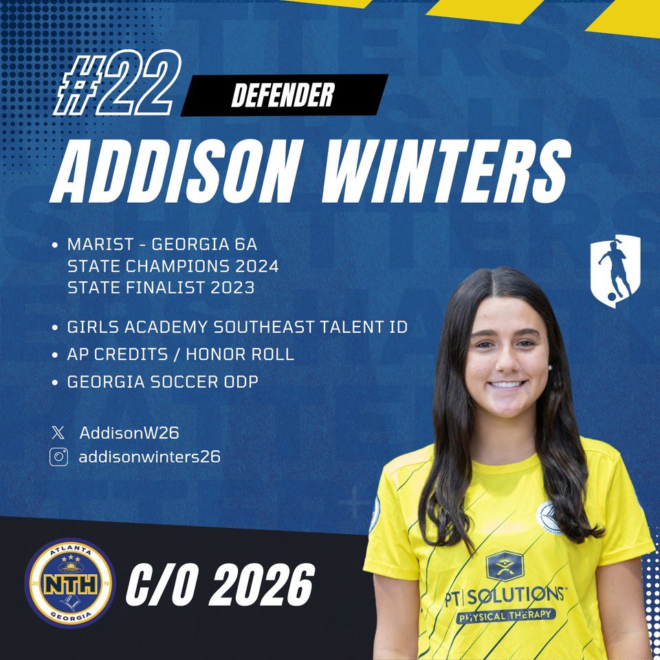 Tophat 08 Gold GA (@tophat08ga) on Twitter photo 🚨2026 Player Spotlight: Addison Winters
Defender l Tophat 08 Gold
<a href="/AddisonW26/">AddisonWinters26</a>
<a href="/ImYouthSoccer/">ECNL/GA/Recruiting/College Soccer</a> <a href="/ImCollegeSoccer/">College Soccer Truth ™</a> <a href="/PrepSoccer/">Prep Soccer ⚽️</a> <a href="/TopDrawerSoccer/">TopDrawerSoccer</a> <a href="/TheSoccerWire/">SoccerWire</a> 🚨2026 Player Spotlight: Addison Winters
Defender l Tophat 08 Gold
<a href="/AddisonW26/">AddisonWinters26</a>
<a href="/ImYouthSoccer/">ECNL/GA/Recruiting/College Soccer</a> <a href="/ImCollegeSoccer/">College Soccer Truth ™</a> <a href="/PrepSoccer/">Prep Soccer ⚽️</a> <a href="/TopDrawerSoccer/">TopDrawerSoccer</a> <a href="/TheSoccerWire/">SoccerWire</a>