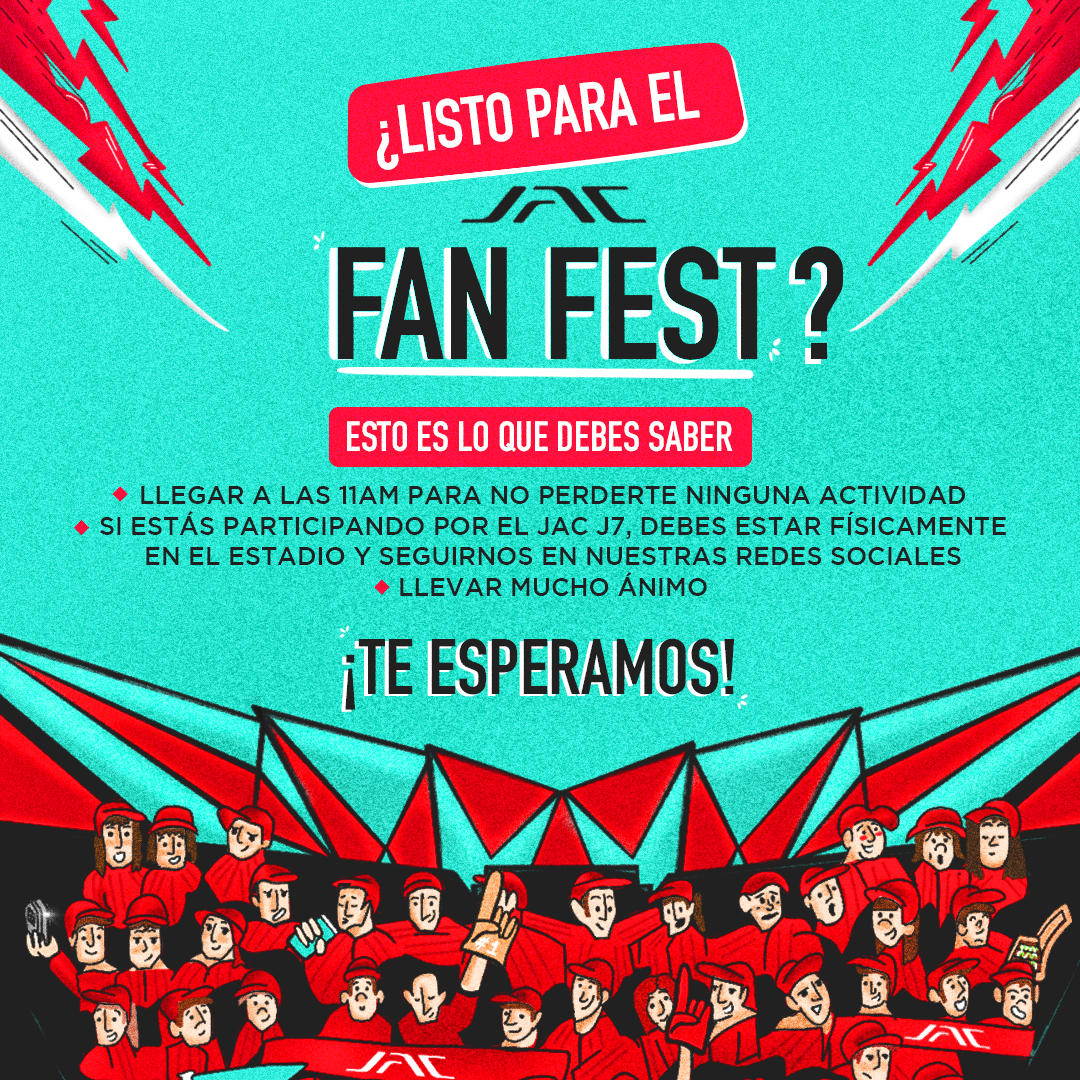 JACMotorsMX's tweet photo. ¡No te pierdas el JAC Fan Fest con @DiablosRojosMX este domingo 16 de junio en el estadio Alfredo Harp Helú! 🎉

Celebremos a la afición escarlata con actividades emocionantes y muchas sorpresas. ¡Te esperamos! 🚘⚾️

#JACMéxico #JACalaDiabla #JACFanFest https://t.co/sbixAspjU7
