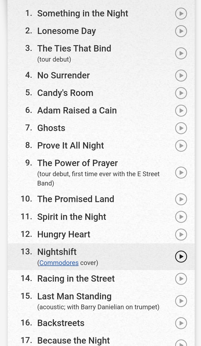 BruceTourNews's tweet photo. The setlist from the show in Madrid (night 2), June 14th 2024

Another amazing setlist, which included the Power of a prayer as tour debut!😍 https://t.co/f57xy53Q3F