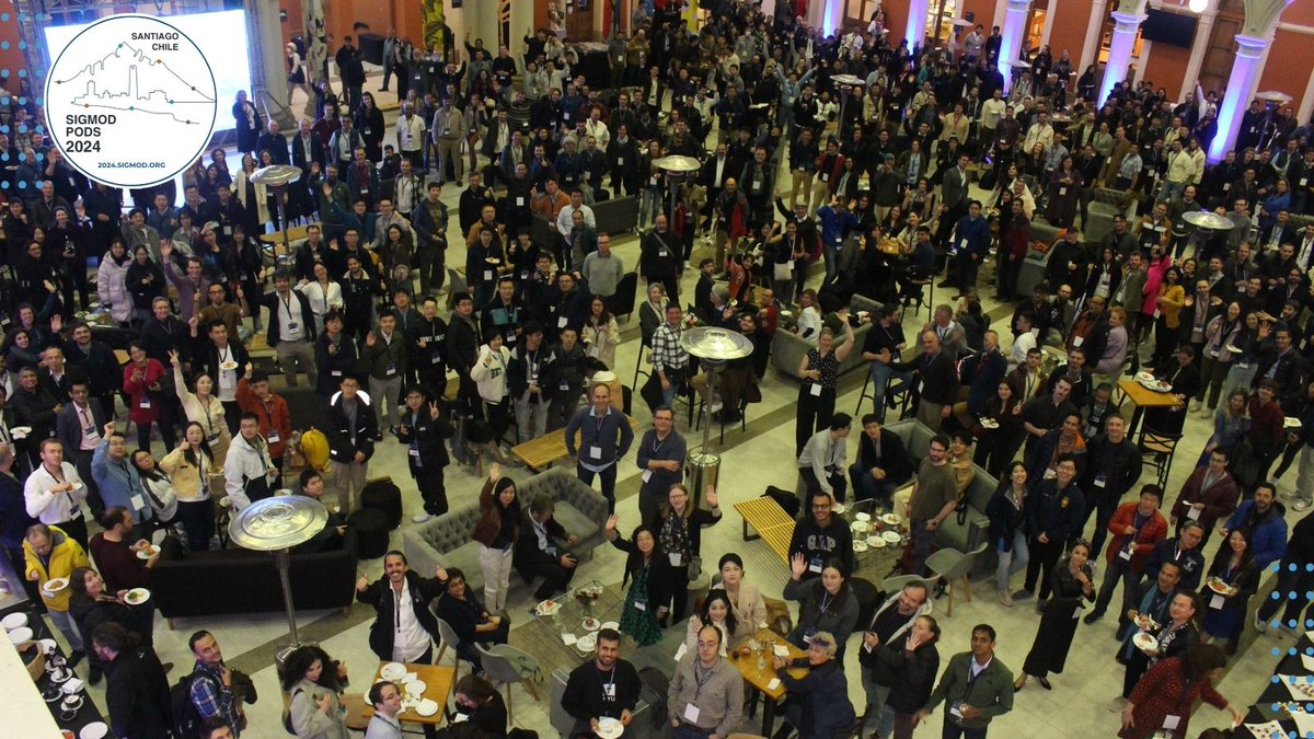 SIGMOD/PODS 2025 (@sigmodconf) on Twitter photo With almost 700 attendees from all around the globe, the presence of the <a href="/ACM_President/">Yannis Ioannidis</a> president Yannis Ioannidis, six keynote speakers, 10 #PODS research sessions, and 36 #SIGMOD research sessions, demos, tutorials, and workshops, we are saying goodbye ... 👇 With almost 700 attendees from all around the globe, the presence of the <a href="/ACM_President/">Yannis Ioannidis</a> president Yannis Ioannidis, six keynote speakers, 10 #PODS research sessions, and 36 #SIGMOD research sessions, demos, tutorials, and workshops, we are saying goodbye ... 👇