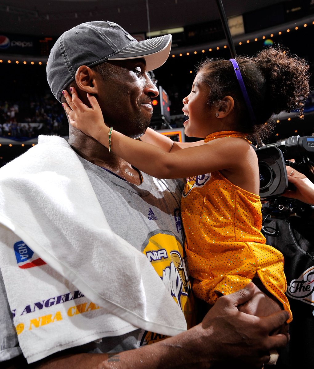 kobehighlight's tweet photo. 15 years ago today. Kobe and Gigi forever. 🏆 https://t.co/62JowmEsFz