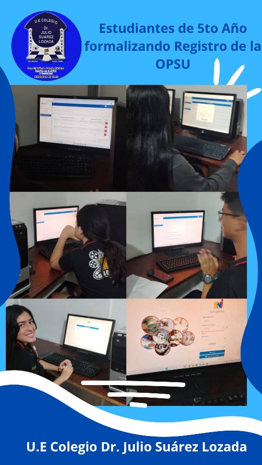 Registro y Validación de carreras universitarias estudiantes de la Institución Unidad Educativa Colegio Julio Suárez Lozada . Municipio San Cristóbal.
Sistema Nacional de Ingreso 2024🇻🇪
<a href="/NicolasMaduro/">Nicolás Maduro</a> 
<a href="/CDCETachira/">CDCE Táchira</a> 
<a href="/Berzabethg1/">Berzabethgandicaoficial</a>