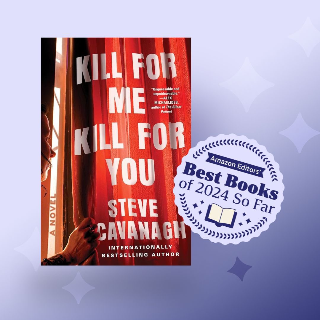 SteveCavanagh_'s tweet image. Huge thanks to @amazonbooks KILL FOR ME KILL FOR YOU is one of their best mystery and thrillers of 2024