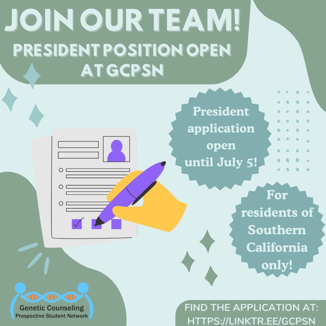 Genetic Counseling Prospective Student Network tweet media