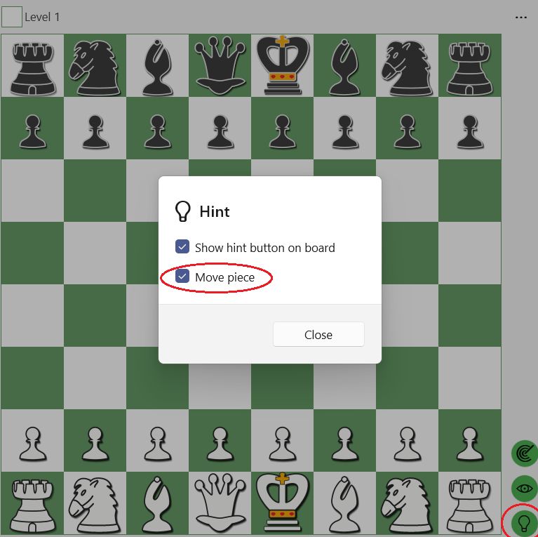KaruahSoftware's tweet photo. Karuah Chess for Windows has been updated. The hint feature 💡has been updated to include a move piece option which automatically makes the best move when you press the hint button on the board. https://t.co/IslhqPRc6K