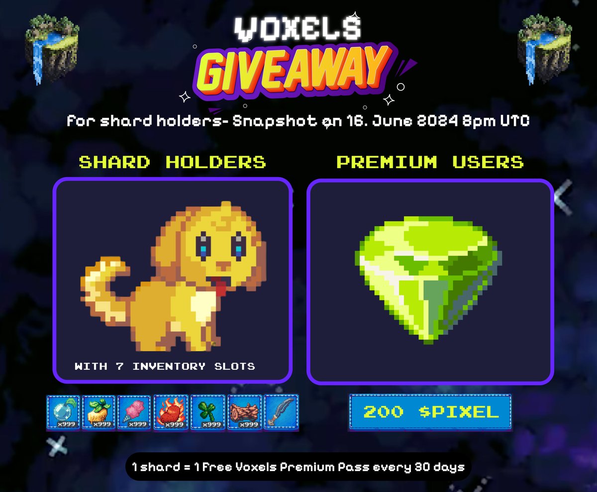 Voxels · The Pixels Extension tweet media