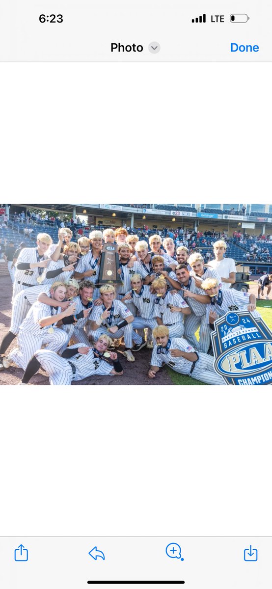 PhSportsDigest's tweet photo. Lights-out offense (@AndrewDank4 &amp; @EvanMccoach), defense (Billy Smith &amp; Anthony Coppola), &amp; pitching (Jayce Park 1-hitter, 8 Ks) give @NG_Baseball2024 @neumanngoretti @studentsofNG the @PIAASports Class 3A baseball title.  @AOPathletics @PCLAthletics ✍️ @johnknebels 📷 @kyrabir https://t.co/JTdNFP6zcI