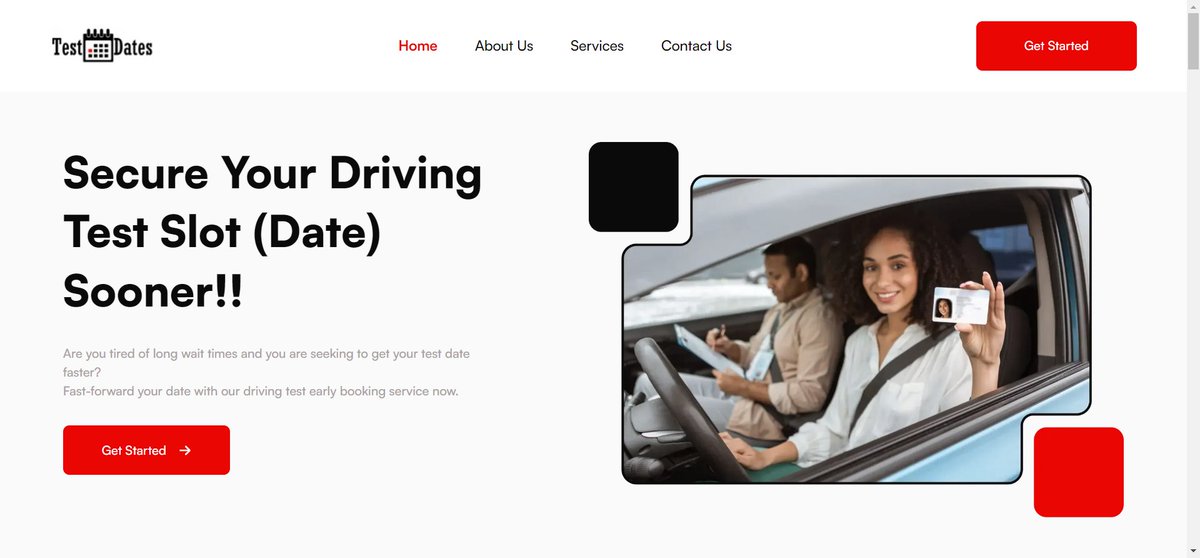 testdates's tweet image. Exciting news! We've just launched our revamped TestDates website, designed with you in mind. Experience a sleeker design, faster loading times, and enhanced security. Looking to secure an earlier driving test date? Visit us at testdates.co.uk