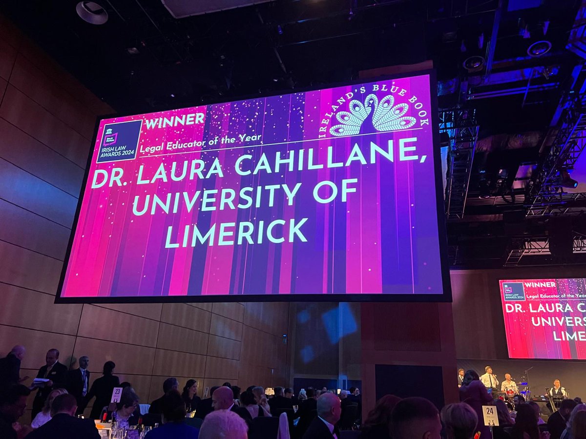 Prof Laura Cahillane tweet media