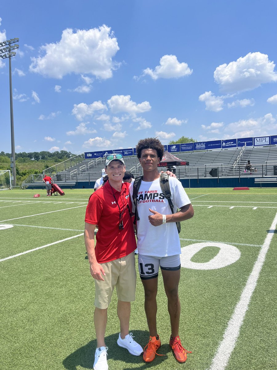 nikolas_bryant's tweet image. Had a great camp day with @GovsFB ! Great to see @Coach_Shugg and @CoachFarisAPSU, thank you for the invite!
