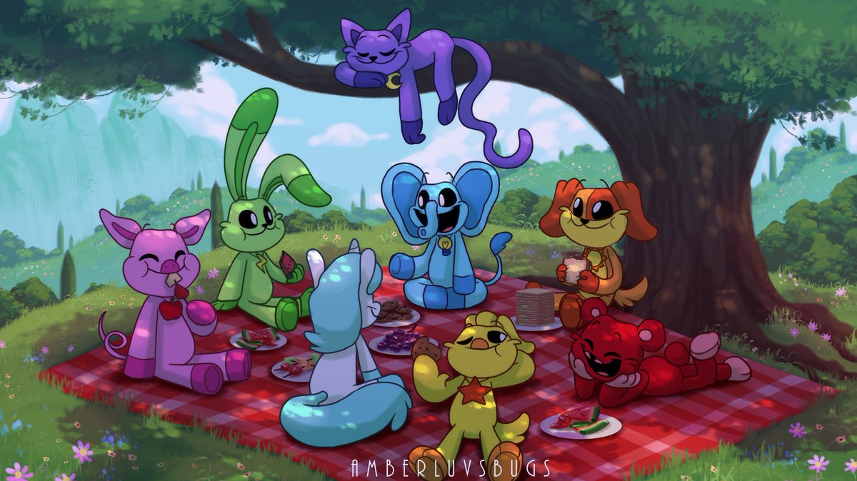 MercuryMercM's tweet image. AMBER DROPPED SMILING CRITTERS ART IN PPT DISCORD SERVER