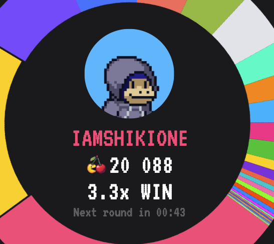 iamShikione's tweet photo. we win $CHERRY https://t.co/WkruwlPUi0