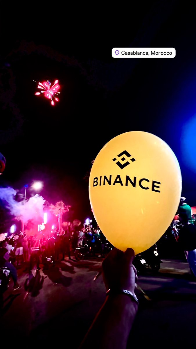 eddym0rphy's tweet photo. @BinanceAfrica #binance200m in #morocco https://t.co/HP54IXqjUw