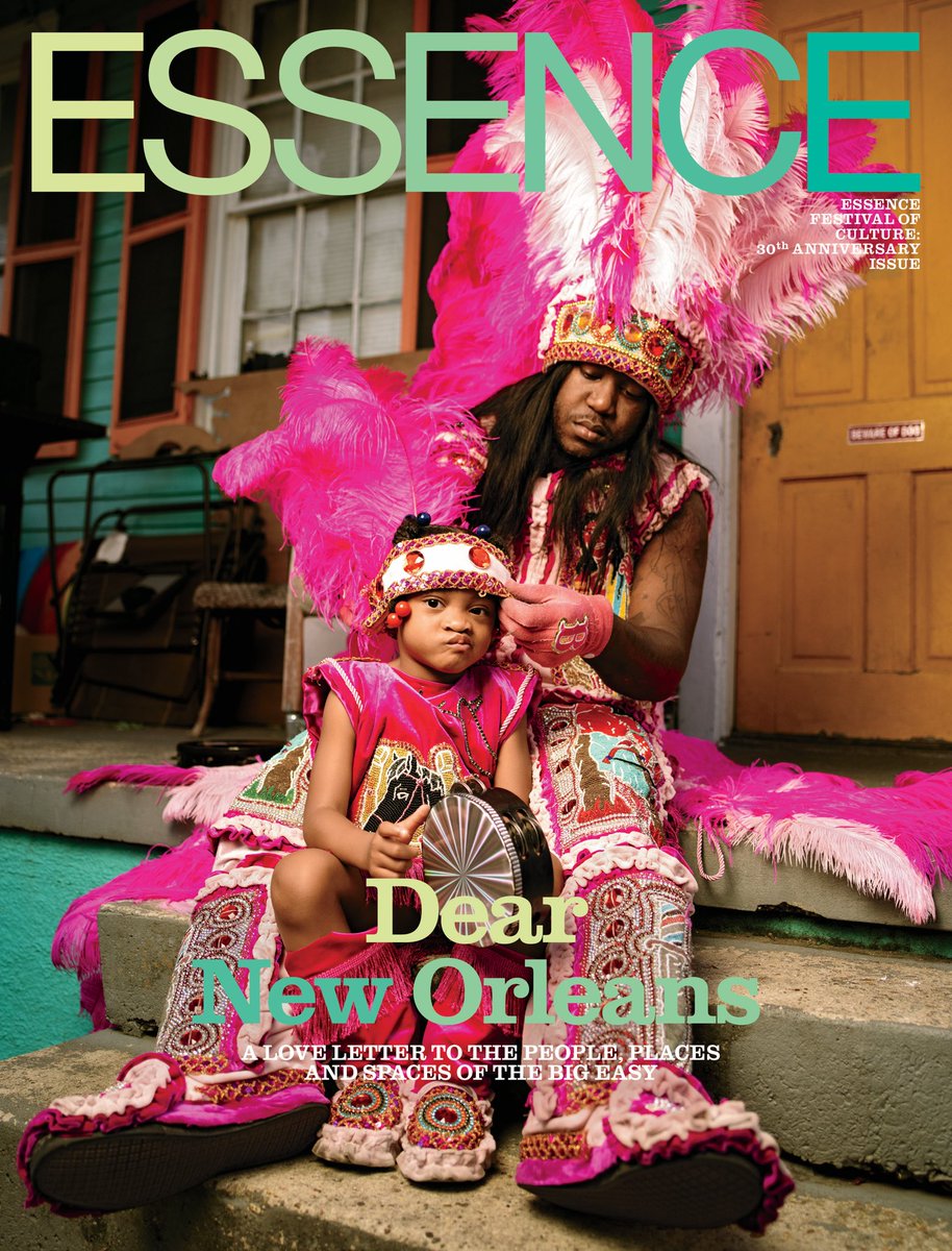 This is crazy 🤩 
I directed and photographed 4 <a href="/Essence/">ESSENCE</a> Magazine Covers for their 30th Anniversary. 

They gave me full creative control on what and who I shot so of course, I had to put on for Black New Orleans. Literally made history. #WetheCultureLikeYeah