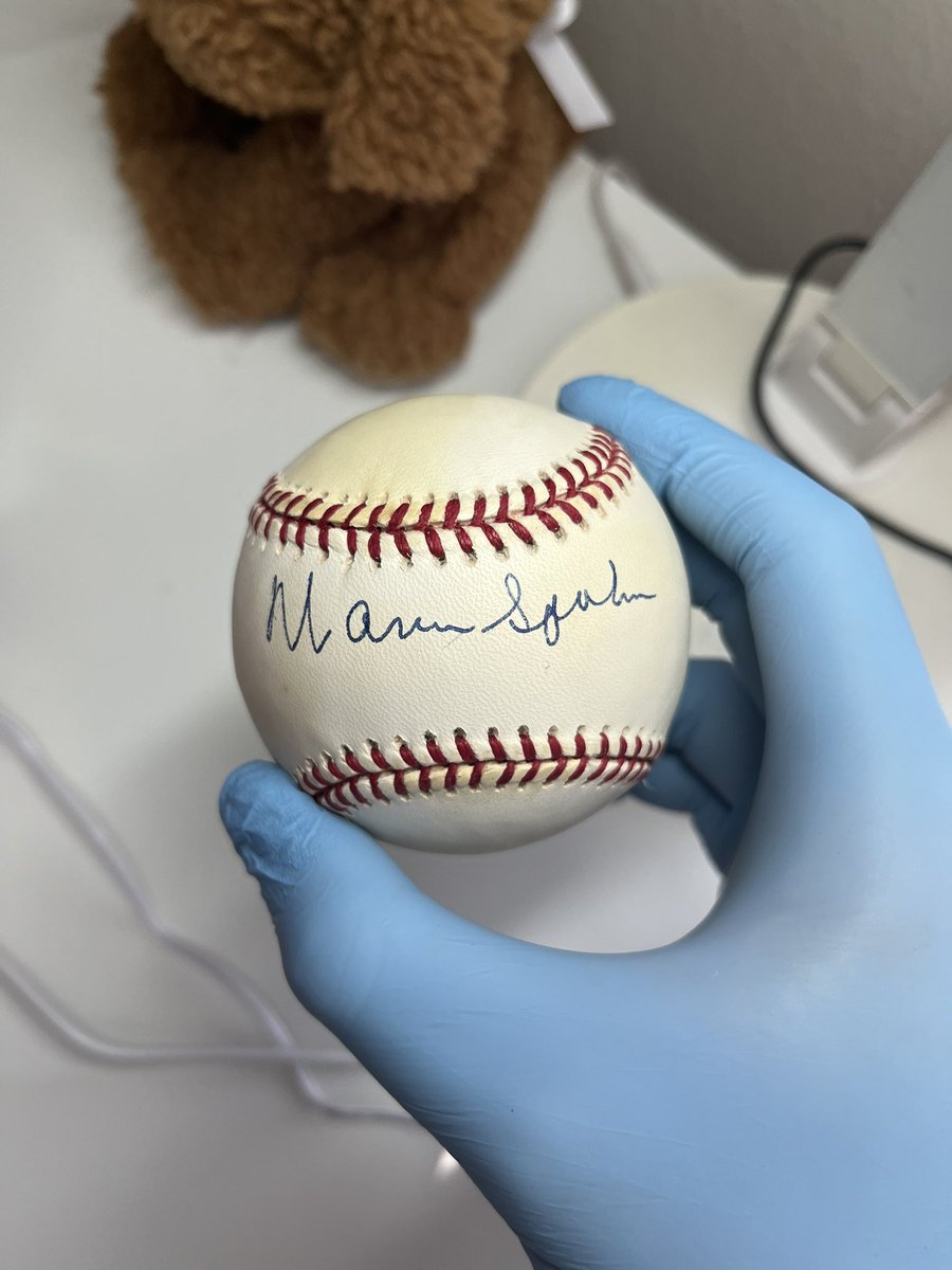 Evbaseballmem's tweet photo. Warren Spahn $85 https://t.co/x0tkk7E3Ui