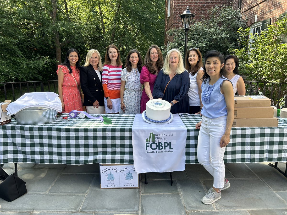 MonicaMalpass's tweet photo. What an exciting day at the Bronxville Public Library‘s new Reading Garden! Today’s ribbon-cutting was two years in the making. A public-private endeavor done with love. We hope you’ll enjoy reading, taking a class, &amp; meeting friends for generations to come! FOBPL rocks.#Library https://t.co/He1YkWQQy4