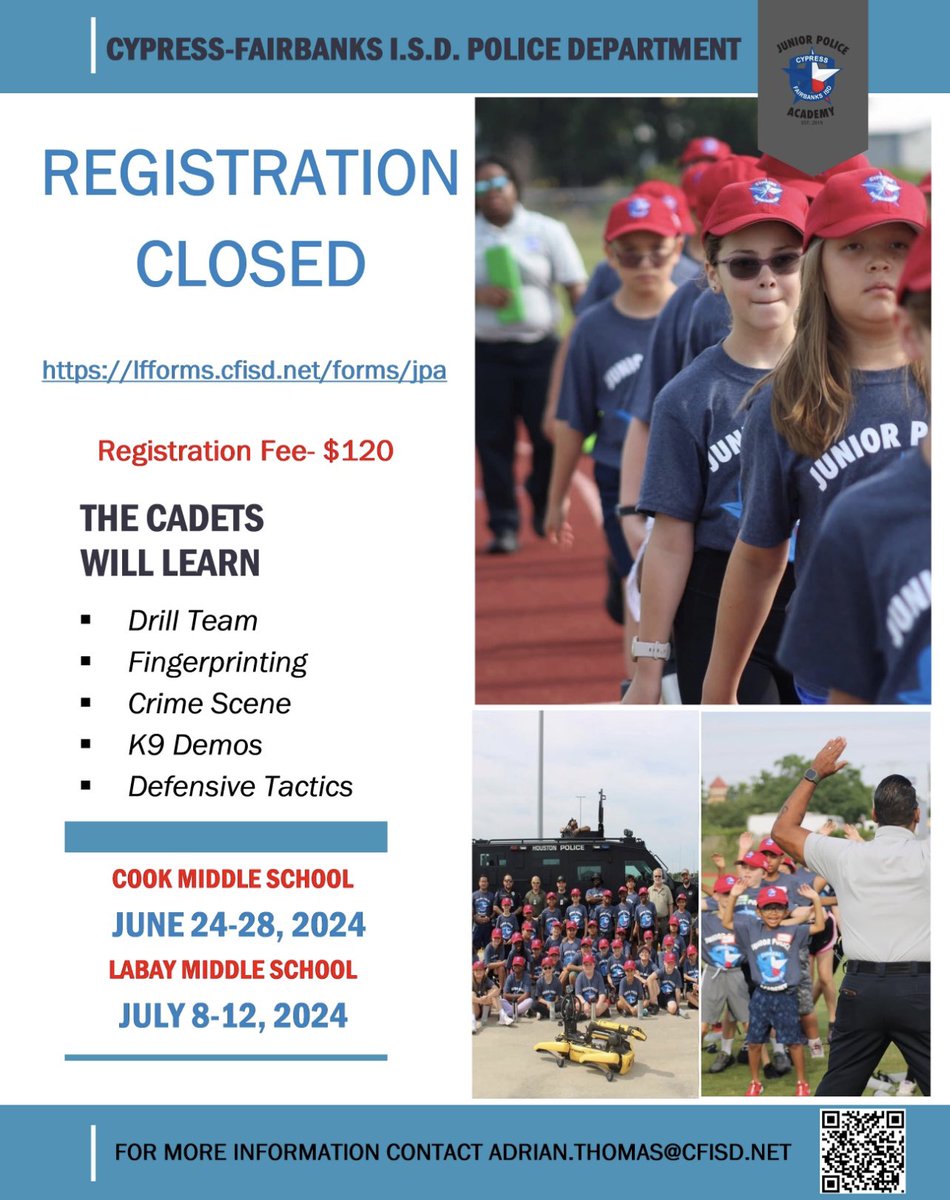 ‼️REGISTRATION IS NOW CLOSED‼️