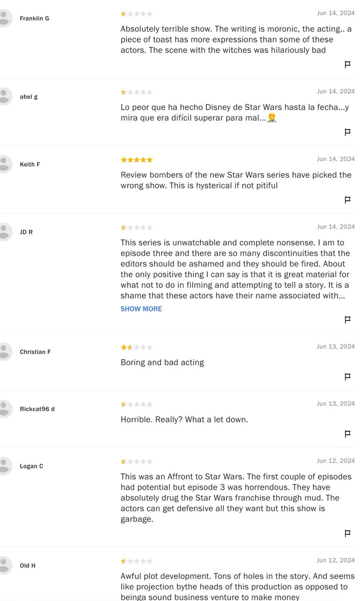 JordanMaison's tweet image. Lol, chodes review bombing a 2008 movie called Acolytes instead of #TheAcolyte, but we’re supposed to take these “critiques” in good faith