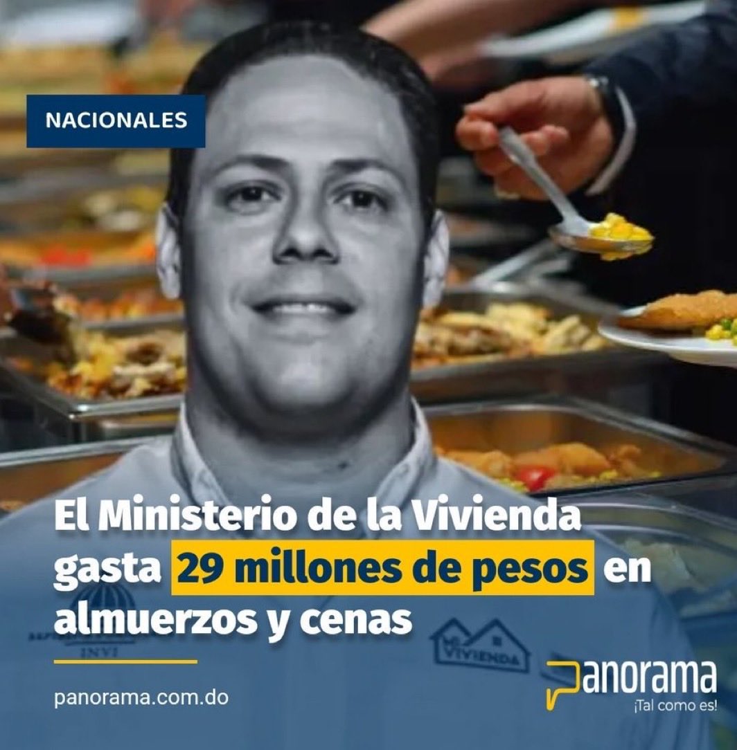 Reitero que estamos pagando la gestión más cara de gobierno alguno sin tener resultados en la misma medida de lo que se espera. <a href="/PRM_Oficial/">PRM</a> <a href="/luisabinader/">Luis Abinader</a> <a href="/RaquelPenaVice/">Raquel Peña</a> <a href="/JosePaliza/">Jose Paliza</a> <a href="/CarolinaMejiaG/">CarolinaMejiaG</a>