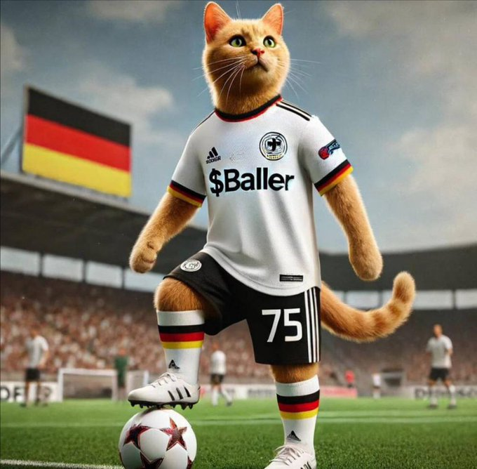 00LucyLoo's tweet photo. @mememe69696969 Chads holding it down.
$Baller #Euro2024 #BallerCat
56mdeP62RcisW2yPCgVqawdJiU4Xqkf6p3xLMBzjpump https://t.co/xCATBazGqd