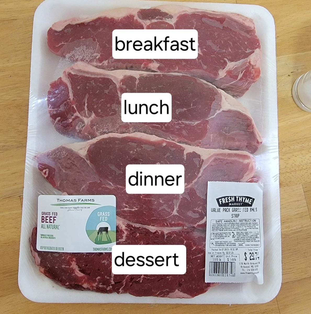 thecarnivorebar's tweet image. Who can relate?