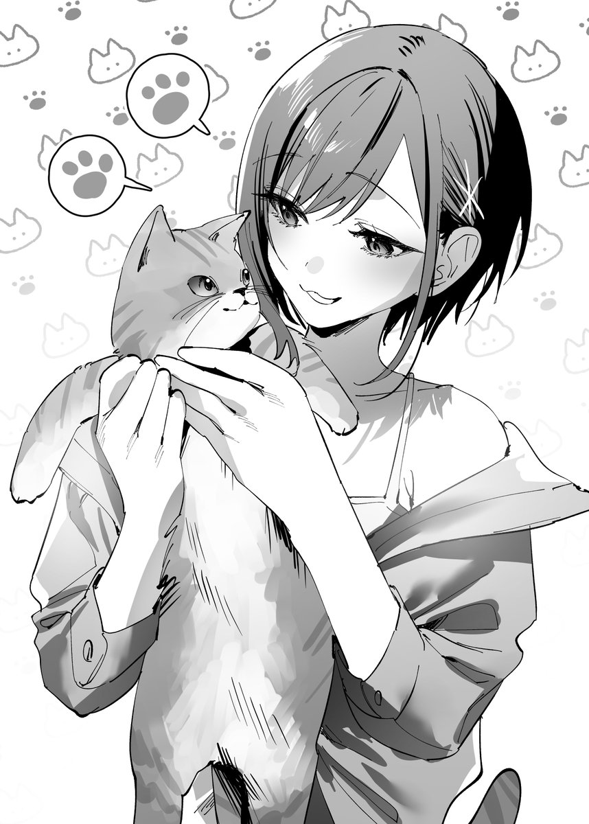 見て〜、この子。可愛いにゃあ。

#ふたごま 