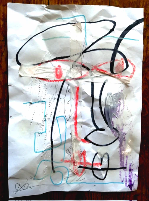おはようございます「キリストの涙」描きました 