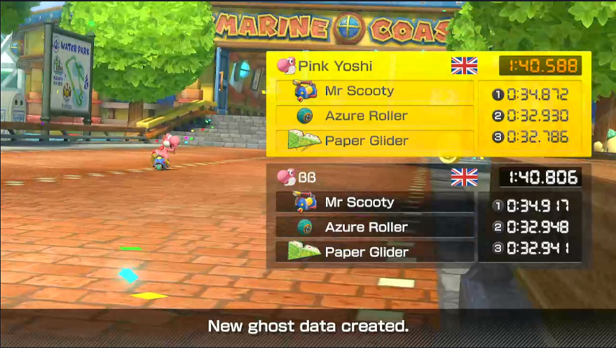 Trippy0o's tweet photo. UK Record! #MK8D https://t.co/5znDD5xP4k