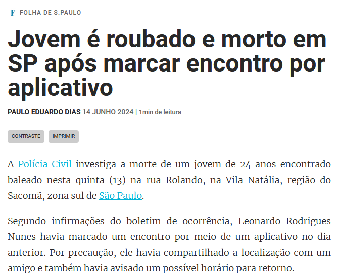diesonnenlicht's tweet photo. SEM PAYWALL PORQUE TODOS PRECISAM E MERECEM SABER O QUE ESTÁ ACONTECENDO COM A COMUNIDADE LBGTQIA+ NA CIDADE DE SÃO PAULO 

JUSTIÇA POR LEO https://t.co/K1z6XDpHez