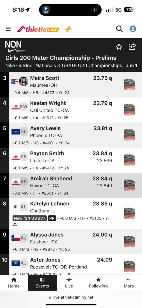 Coach_GTXC's tweet image. 🔥🔥🔥@KatelynLehnen ! Huge day from you!! Let’s go tomorrow!!! Super proud!

#reptheG