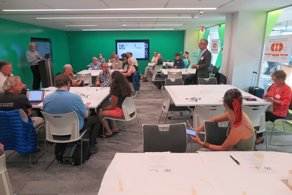 Open Gov Hub: Systemic inquiry convened by #InternationalFederationForSystemsResearch and #ForumForDemocracy, kicked off by #RayIson. Plenary and table group discussions on organizations (out of many) changing the institutional landscape.… daviding.tumblr.com/post/753295213… [tumblr]