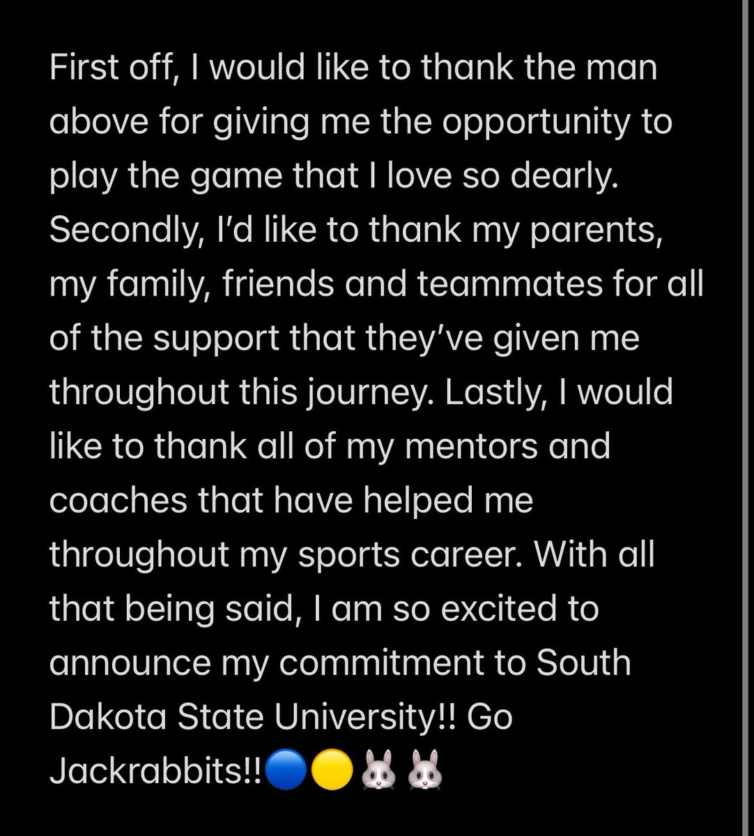 Isaiah Hung (@hungisaiah_) on Twitter photo KCMOโก๏ธBrookings, SD! Letโs work. #MoJacks <a href="/GoJacksFB/">SDSU Football</a> @SDSURogers3 <a href="/CoachBobbit/">Jesse Bobbit</a> <a href="/CoachRRouse/">Robbie Rouse</a> <a href="/JaysFootball/">Liberty Football</a> <a href="/JaysRecruit/">LHSJays_Recruits</a> KCMOโก๏ธBrookings, SD! Letโs work. #MoJacks <a href="/GoJacksFB/">SDSU Football</a> @SDSURogers3 <a href="/CoachBobbit/">Jesse Bobbit</a> <a href="/CoachRRouse/">Robbie Rouse</a> <a href="/JaysFootball/">Liberty Football</a> <a href="/JaysRecruit/">LHSJays_Recruits</a>