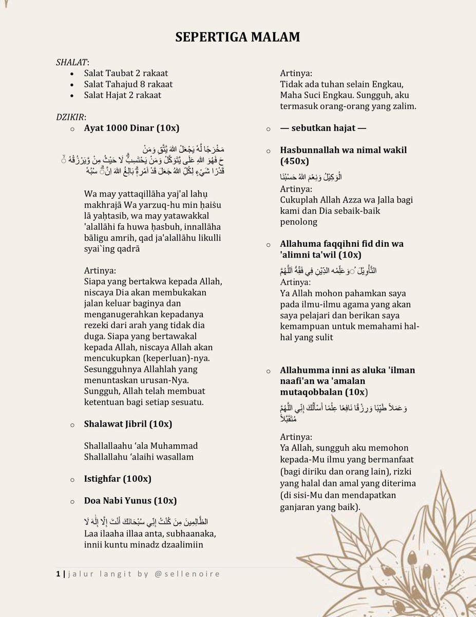 studywjaess's tweet image. klo aku share jalur langit gini, dri mulai sepertiga malam smp mau tdr, ada yg mau ga? full jalur langit tiap abis sholat lima wkt jg