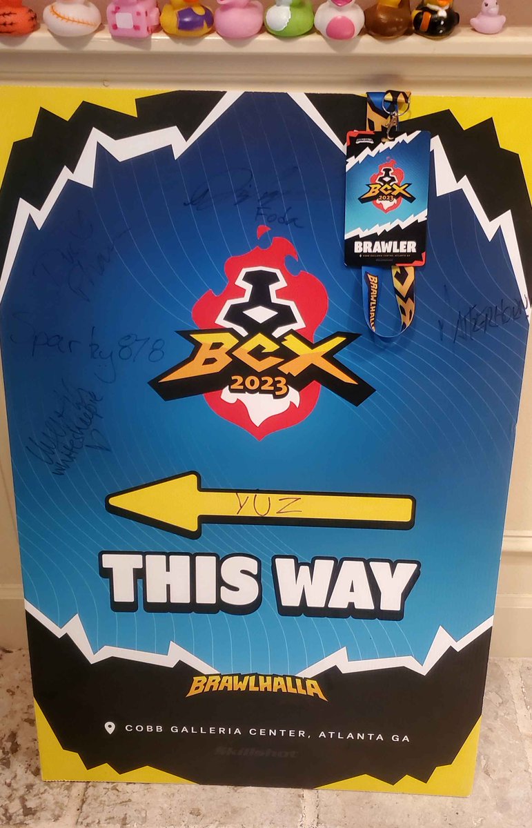 During the Sub-a-thon I'll be giving out a BCX 2023 Lanyard &amp; Badge, as well as a BCX poster signed by: <a href="/whitesheepie/">🐑 Uyen-Anh Dang 🐑</a> <a href="/WhoIsSparky/">SPARKY SUPREME</a> <a href="/DucXPham/">DucXPham🦆</a> <a href="/Fodakahn/">Foda</a>, <a href="/MattWoomer/">Matt Woomer</a>, &amp; <a href="/yuzBH/">KD | yüz</a>!

The 2 winner's will be picked from who is subbed to the channel during the sub-a-thon