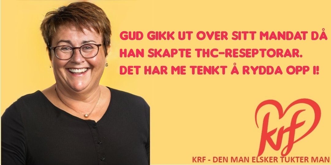 Nokdilldall's tweet photo. Stakkars Gud. Nå må hen stå skolerett for KrF.
Inspirert av @littufinkanskje
#kristeligfolkeparti #narkotwitter
#THC #endocannabinoid #Legaliser #Reguler https://t.co/6eAo3s4ems