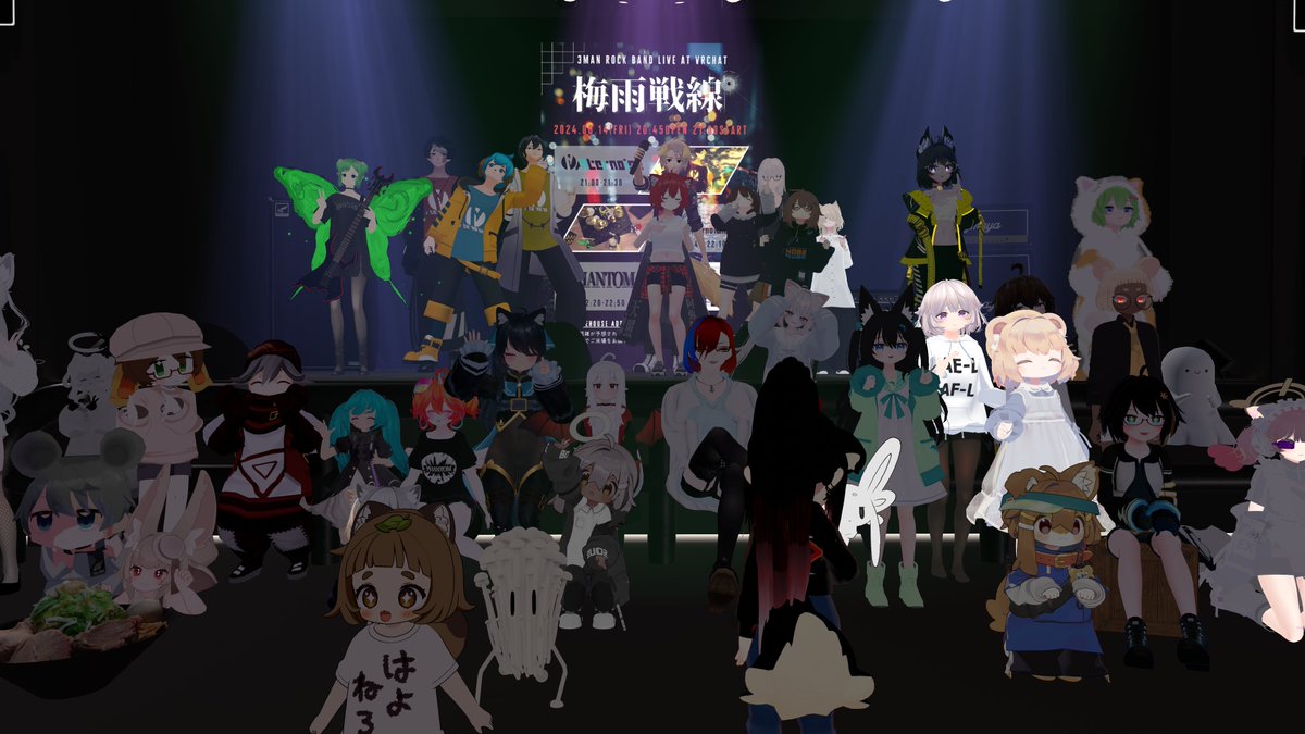 chainsmo's tweet image. 昨日はライブ #梅雨戦線 に行ってテンションぶち上った
3バンドともさすがの演奏力というか安定感というか
本当にクオリティが高かった
楽しかったぜ
おはよう

#おはようVtuber