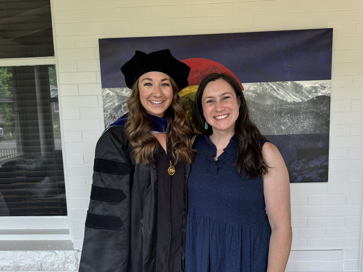 Congratulations to my sweet cousin, DR. <a href="/madisontarleton/">Madison Tarleton, PhD (she/her)</a>, on her graduation from DU today!! We love you and are so proud of you!!