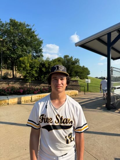 F: @FiveStarPB Richardson 14U 13, <a href="/TwelveRecruits/">Texas Twelve Recruiting</a> CS Gold 2
PoG: Charlie Kanewske 2-2, 3 RBI, BB