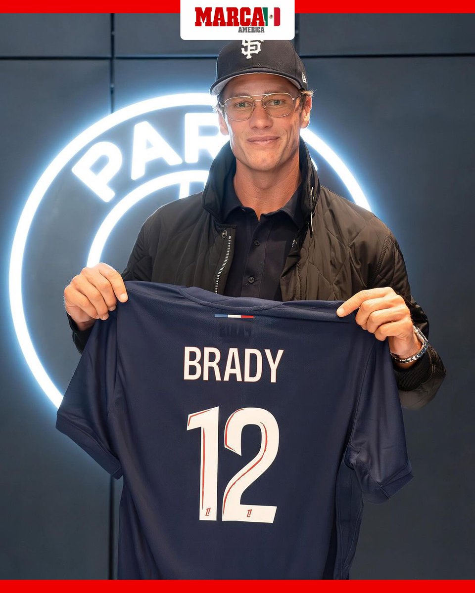 MarcaMexico_'s tweet photo. 🏈 Tom Brady de visita en el campus del París Saint-Germain 👀

#tombray #nfl #psg #futbol #football #deportes #noticiasenespañol #marcaamerica #marcamexico https://t.co/gR9fhtRth8