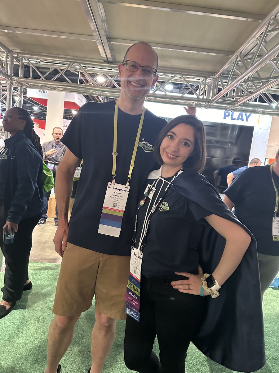 brAVe_britt_'s tweet photo. We thrive in chaos.
#BoothTeardown #AVFam #Infocomm24 #VivaLasHETMA #AVTweeps https://t.co/L1Gl6GrwcF