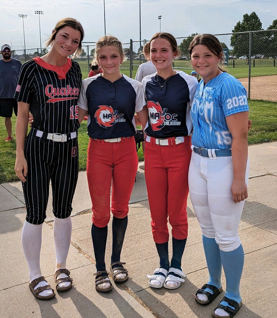Some of our Blue River Panthers representing down at USA B state in Hastings!