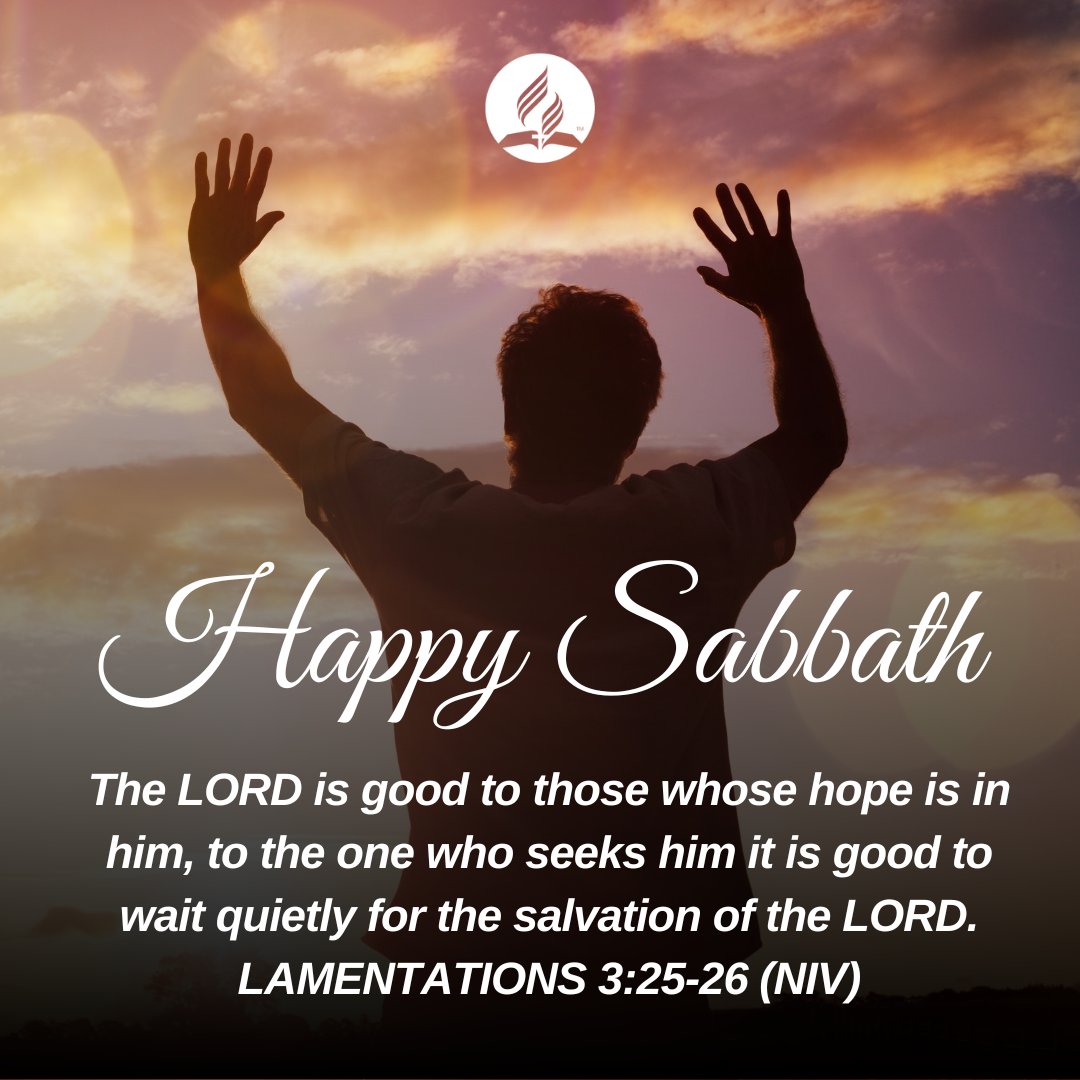 yallahssda's tweet photo. Happy Sabbath everyone! God has brought us through another work week, and He is indeed worthy to be praised. As we enter into this day of rest, let us take a moment to reflect on His goodness and faithfulness. https://t.co/lG2hsRpToS