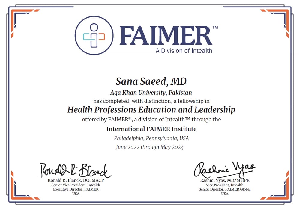 Sana_Saeed (@drsanasaaed) on Twitter photo The journey of two years finally completed. Thank you <a href="/AdilHaiderMD/">Adil Haider</a> <a href="/FyezahJehan/">Fyezah Jehan π©π»βπ»π΅π°</a> for the kind support. Alhamdulillah a #FAIMER fellow now π. <a href="/AKUGlobal/">Aga Khan University</a> <a href="/AKUPaediatrics/">AKU Paediatrics</a> The journey of two years finally completed. Thank you <a href="/AdilHaiderMD/">Adil Haider</a> <a href="/FyezahJehan/">Fyezah Jehan π©π»βπ»π΅π°</a> for the kind support. Alhamdulillah a #FAIMER fellow now π. <a href="/AKUGlobal/">Aga Khan University</a> <a href="/AKUPaediatrics/">AKU Paediatrics</a>