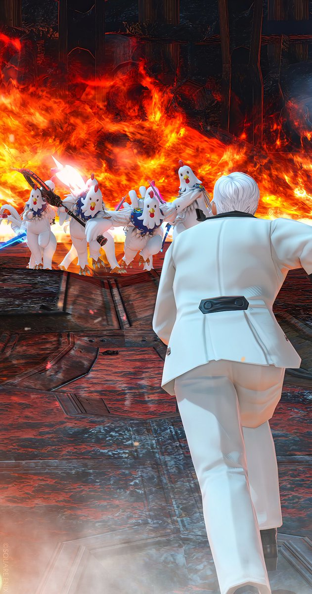 「どちらが本当の勝者か
           思い知らせてやる！！」
                                              #FFXIV