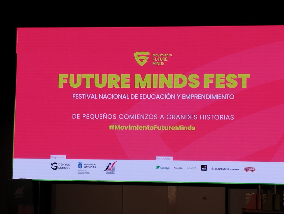 Equipazo. Premio Nacional Futuro Minds 2024 categoría Viabilidad para el proyecto del ÍES La Fresneda “Antikamikaces2”   Alumnado de de 3 ESO.  Una cantera estupenda. Orgullosa de alumnado y profesorado.