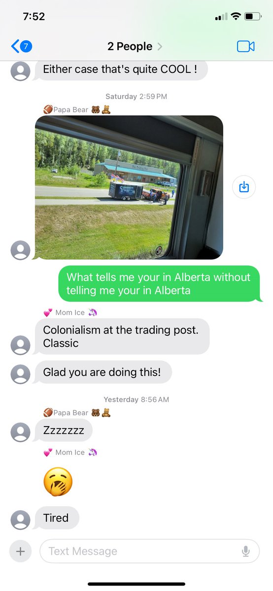 MsDaisy_7's tweet photo. How these three pictures all go together. Back story Grandparents had a cross country trek. Both of them have caught covid also I now have covid after never getting it the entire official pandemic #covid #notover https://t.co/WamjAxan5G