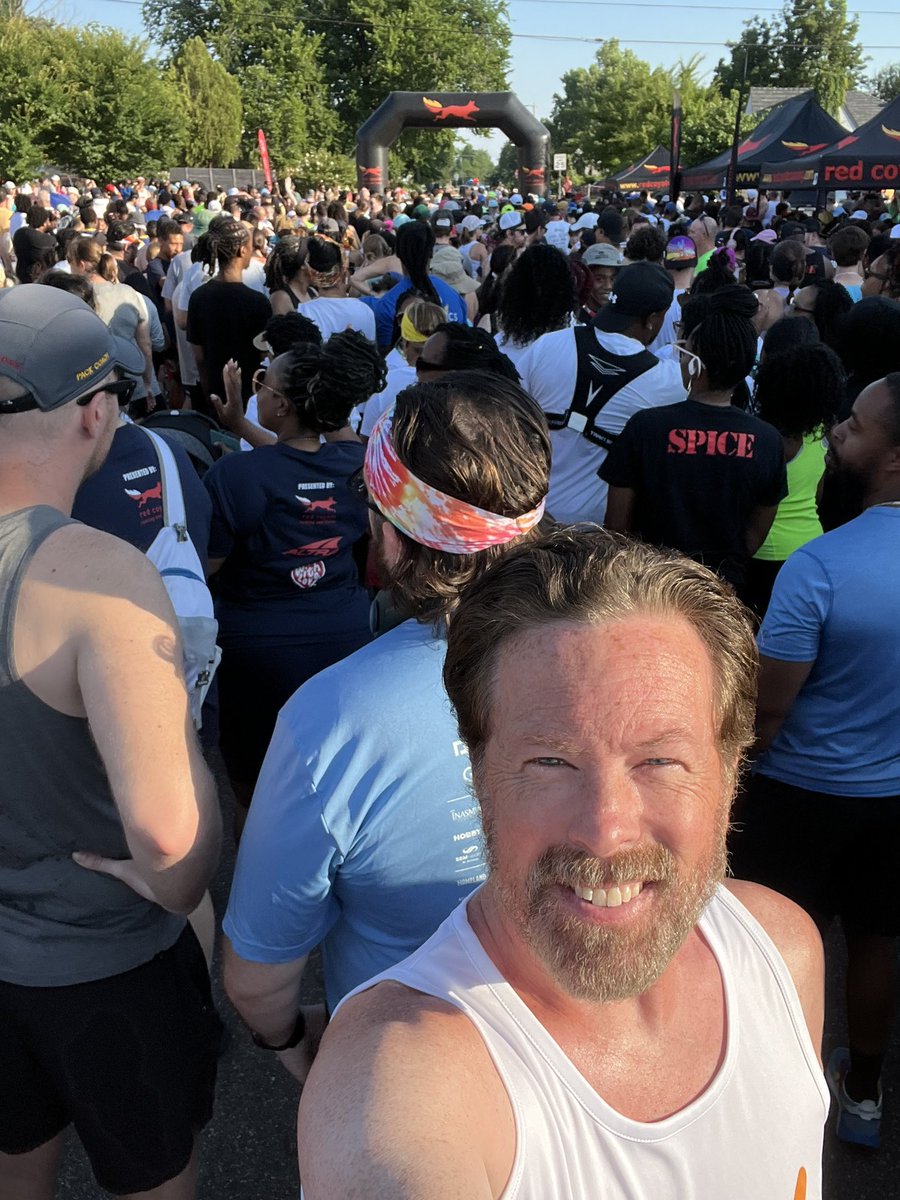 Almost triple digits for my third time doing the #JuneteenthOnTheEast 5K in OKC!