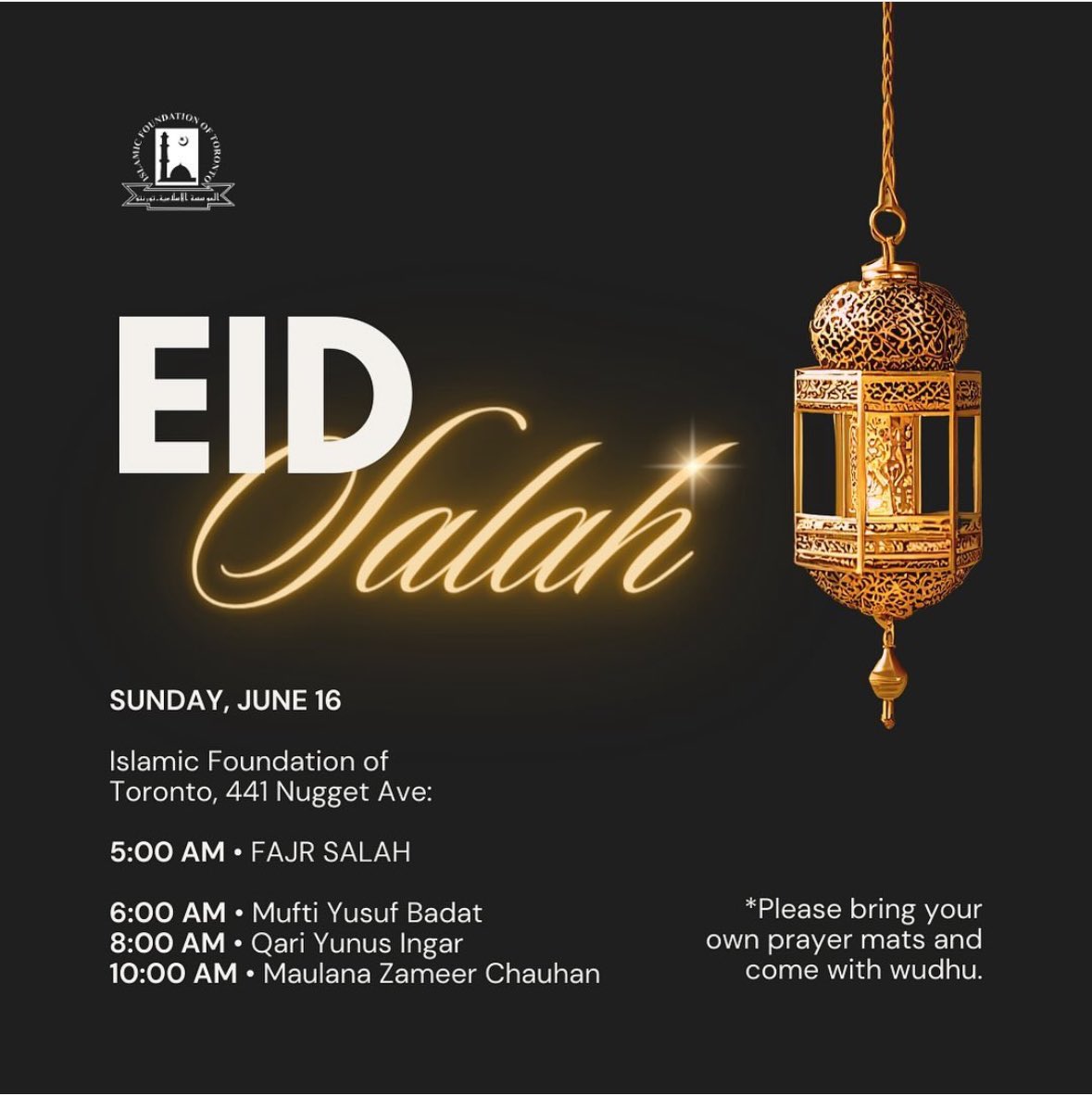 Islamic Foundation tweet media