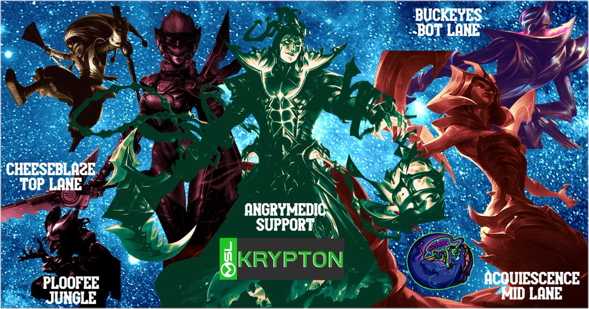 Welcome Definitely Not Cosmic to MSL Krypton match starts now watch at twitch.tv/cheeseblaze3